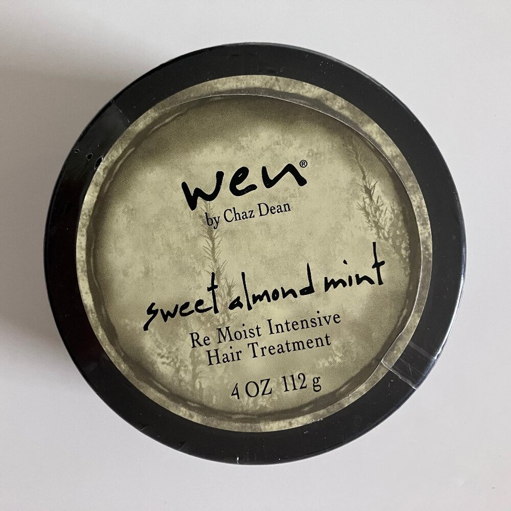 Wen by Chaz Dean Sweet Almond Mint Re Moist Intensive Hair Treatment 4oz/ 112g